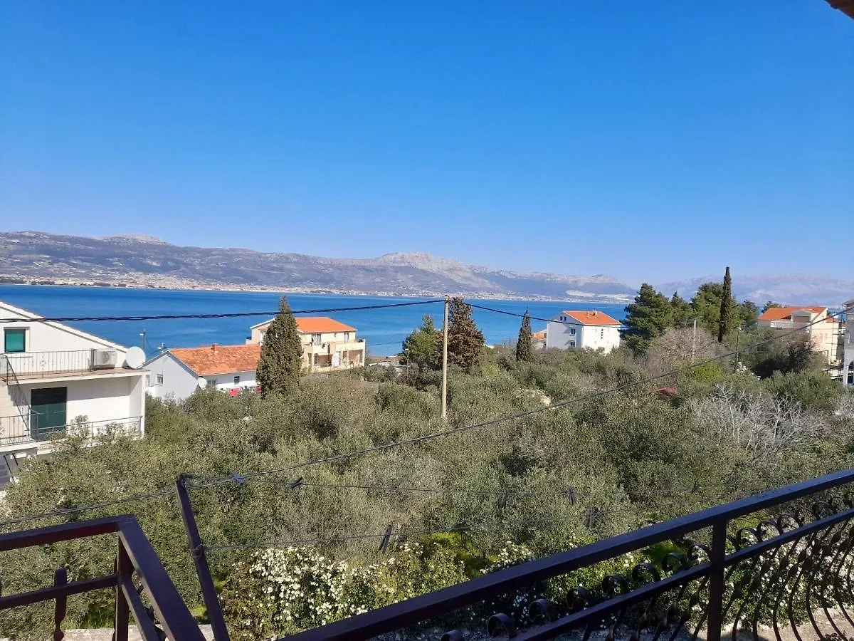Apartment Big Apt W Large Terrace&Great Sea View Close Beach Trogir