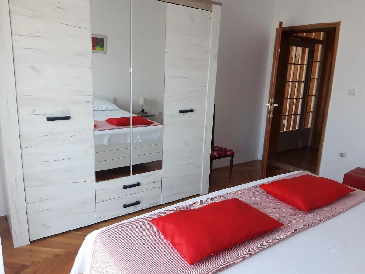 Big Apt W Large Terrace&Great Sea View Close Beach Trogir Apartment