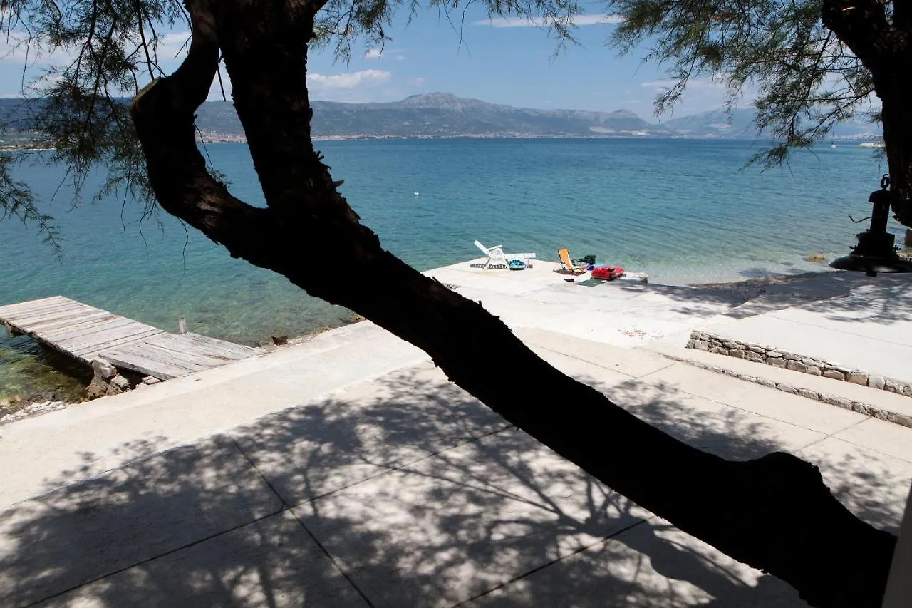 Big Apt W Large Terrace&Great Sea View Close Beach Trogir