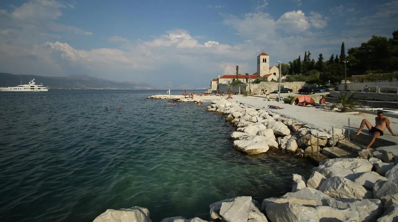 Apartment Big Apt W Large Terrace&Great Sea View Close Beach Trogir